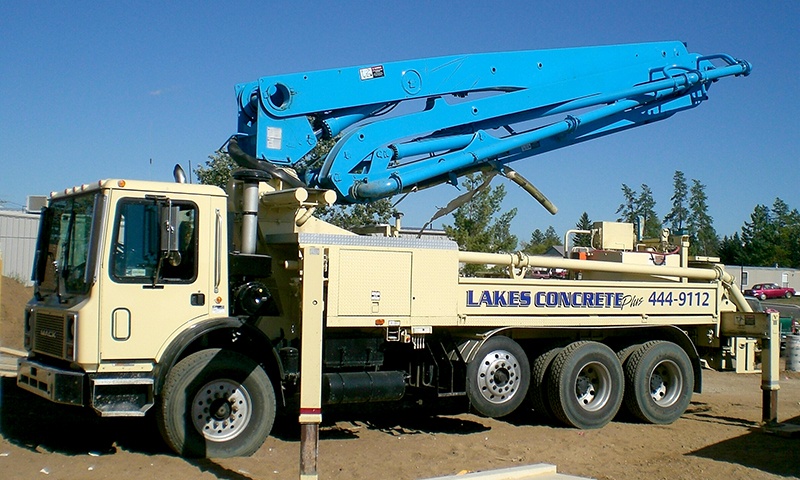 Lakes Concrete Plus Truck