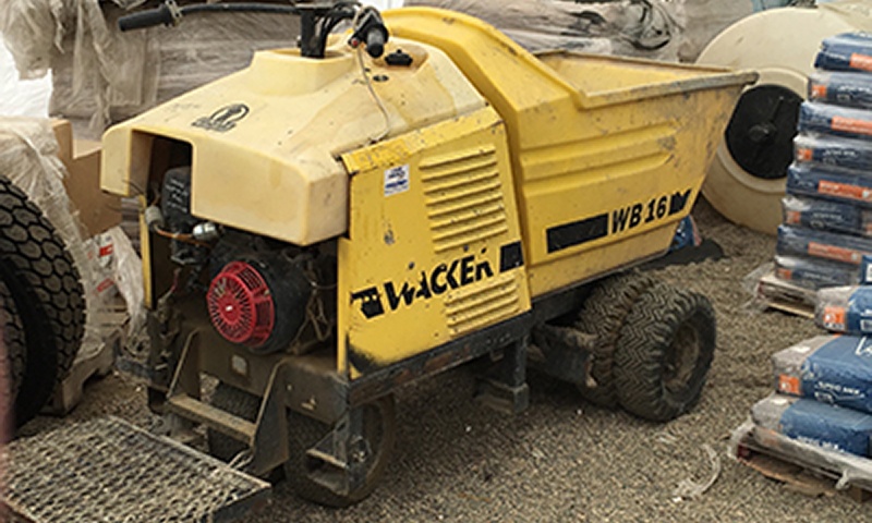 Lakes concrete yellow power buggy